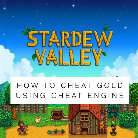 stardew valley cheat engine